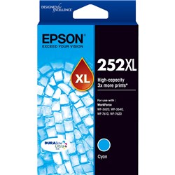 EPSON INK CARTRIDGE 252XL Cyan