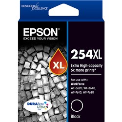 EPSON INK CARTRIDGE 254XL Extra HY Black