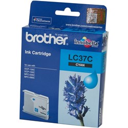 BROTHER INK CARTRIDGE LC-37C Cyan  