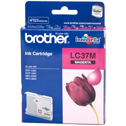 BROTHER INK CARTRIDGE LC-37M Magenta  