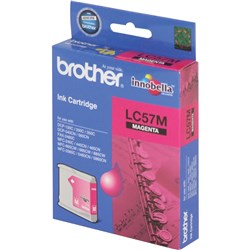 BROTHER INK CARTRIDGE LC-57M Magenta  