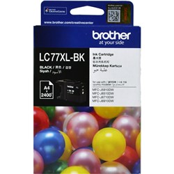 BROTHER INK CARTRIDGE LC-77XLBK Black  