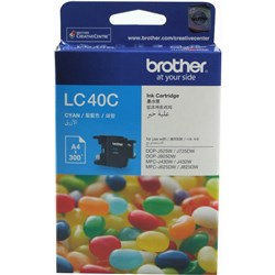 BROTHER INK CARTRIDGE LC-40C Cyan  