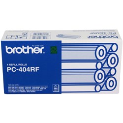 BROTHER FILM RIBBON PC-404RF Pack of 4