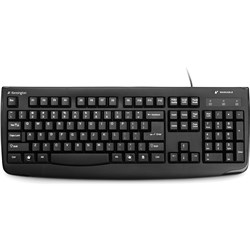 KENSINGTON WASHABLE KEYBOARD Pro Fit USB/PS2 Black 