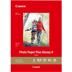 CANON 265GSM A4 GLOSSY Photo Paper PP301 20 Sheets Pack
