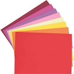 COLORFUL DAYS 200GSM 510x640MM Fluoroboard Assorted 50 Sheets Pack