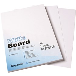 COLORFUL DAYS 250GSM A4 Whiteboard 50 Sheets Pack  