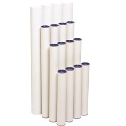 MARBIG MAILING TUBE 60x420mm Pack of 4