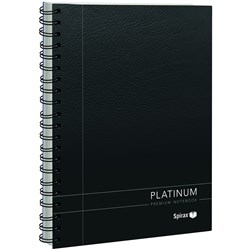 Spirax 400 Platinum Notebook A4 PP 200Page 