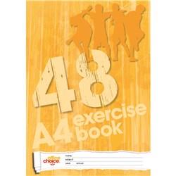 OFFICE CHOICE EXERCISE BOOK A4 48pg 