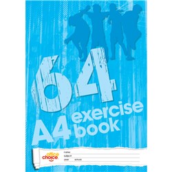 OFFICE CHOICE EXERCISE BOOK A4 64pg 