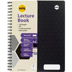 MARBIG ACCOHIDE NOTEBOOKS Recycled Lecture Pad 250 Pages 