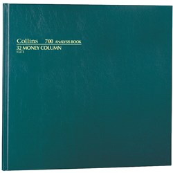 COLLINS ANALYSIS '700' SERIES 297x315 32 Money Column Green 