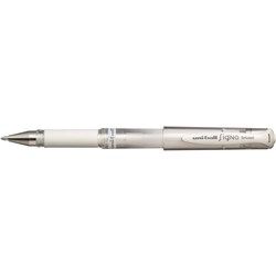 UNIBALL SIGNO BROAD ROLLERBALL Gel White 