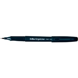 ARTLINE 3400 FINELINER PENS 0.4mm Ergoline Black 