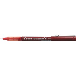 PILOT BX-V7 HI-TECPOINT PEN Fine Red 