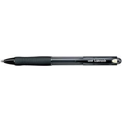 UNIBALL LAKNOCK BALLPOINT PEN Retractable 1.4mm Black 