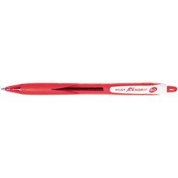 PILOT BEGREEN REXGRIP Retractable Ballpoint Pen Medium Red