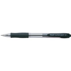 PILOT BPGP-10R SUPERGRIP PEN Retractable Fine Black 