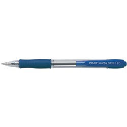 PILOT BPGP-10R SUPERGRIP PEN Retractable Fine Blue 