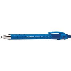 PAPERMATE FLEXGRIP BALLPOINT Retractable Pen Fine Blue 