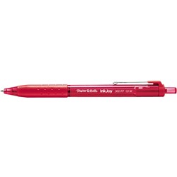 PAPERMATE 300 INKJOY BALLPOINT Retractable Pen Medium Red 