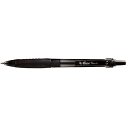 ARTLINE 8410 IKONIC BALLPOINT Retractable Pen Medium Black 