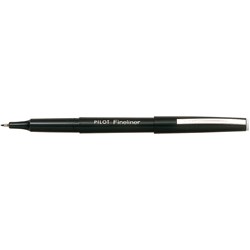 PILOT SW-PPF FINELINER PENS Black 