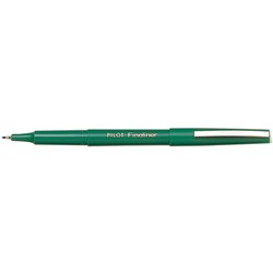 PILOT SW-PPF FINELINER PENS Green 