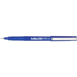 ARTLINE 220 FINELINER PEN 0.2mm Blue 