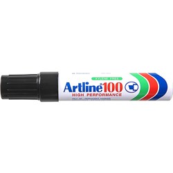 ARTLINE 100 PERMANENT MARKER Chisel Black 