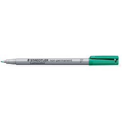 STAEDTLER 316 LUMOCOLOR PENS Non-Perm Fine 0.6mm Green 