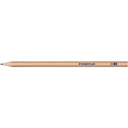 STAEDTLER NATURAL PENCIL 2B Pack of 12 