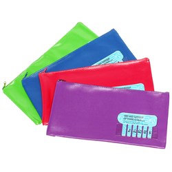 MARBIG NAME PENCIL CASES Large Summer Colour 225x140mm 
