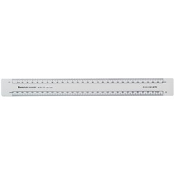 STAEDTLER ACADEMY SCALE RULER Front 1:11:2 Back 1:5 1:10 