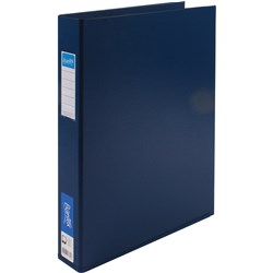 BANTEX PVC BINDERS A3 3D Ring 38mm Portrait Blue 