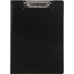 MARBIG PVC CLIPFOLDERS A4 Black 