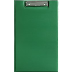 MARBIG PVC CLIPFOLDERS Foolscap Green 