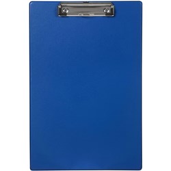 MARBIG PVC CLIPBOARDS Foolscap Blue 