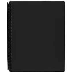 MARBIG REFILLABLE DISPLAY BOOK A4 20 Pocket Black 