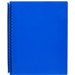 MARBIG REFILLABLE DISPLAY BOOK A4 20 Pocket Blue 