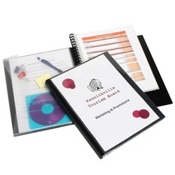 MARBIG REFILLABLE DISPLAY BOOK A4 W/Wallet & Insert Cover 