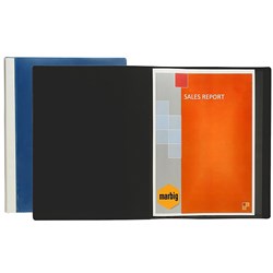 MARBIG CLEARVIEW DISPLAY BOOKS A4 36Pocket Black 