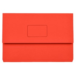 MARBIG SLIMPICK WALLET Foolscap Manilla Red 