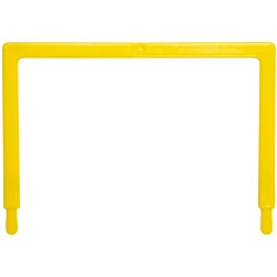 AVERY TUBECLIP FILE U PIECE Yellow Pack of 25