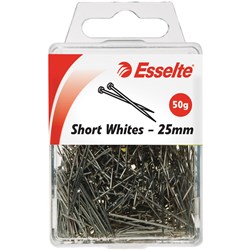 ESSELTE PINS DRESS MAKER 25mm 50gm Pack of 50