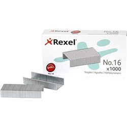 REXEL STAPLES No.16 24/6 Box of 1000