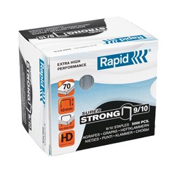 RAPID STAPLES 9/8 8mm Heavy Duty Box of 5000