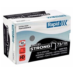 RAPID STAPLES 73/10 10mm HD31 Box of 5000